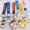 Puesto de Mercado Nocturno Suministro Estilo Mixto Muñeco Oso de Dibujos Animados Llavero Colgante Personalizado para Coche Colgante de Bolsa de Regalo de Moda