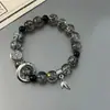 2026 Pulseira Escala Reversa Retrô Design de Nicho Joias de Alto Padrão Acessório de Mão Simples Personalizado Presente Masculino