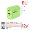Cabezal de carga de 120W transfronterizo PPS protocolo completo cabezal de carga súper rápida U C cabezal de carga de doble puerto cabezal de carga rápida para teléfono móvil