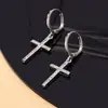 Nuevos Pendientes Populares de Colgante de Cruz de Amazon Joyería de Lujo Ligero de Gama Alta Pendientes para Mujer