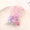 Bolsas versão coreana de TPU forte puxar elástico contínuo infantil colorido corda de cabelo trança corda de cabelo anel de cabelo