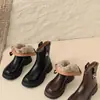 Zapatos Birkenstock Gruesos y Peludos para Mujer, Punta Cerrada, Medias Pantorrilla, Ropa de Exterior, Novedad Otoño/Invierno 2026, Slip-on, Botas de Nieve, Botas de Algodón