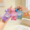 Chaveiro Brinquedo Divertido de Animal para Alívio de Estresse Máquina de Dados Copo de Dados Adereço Brinquedo Pingente Pequeno Decoração de Bolsa