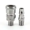 Fabricantes fornecem conector rápido de travamento automático tipo C para ferramentas pneumáticas mangueira de compressor de ar bomba de ar conector de tubo de ar PU