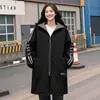 Bata Cálida de Terciopelo para Otoño e Invierno, Anti-Manchas y Resistente a las Manchas, Chaqueta Exterior de Trabajo para Cocina y Hogar, Delantal Impermeable y a Prueba de Aceite