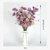 Flores Azaleias de Simulação para Fotos Adereços Cenário de Casamento Decoração de Casa Flores Artificiais Buquê DIY Flores Borboleta Rosa de Simulação