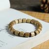 Pulseira de Nanmu Dourado Material Antigo para Homens 2.0 Contas de Buda de Agarwood Qinan para Mulheres Pulseira de Rosário Pequeno 108 Brinquedo Cultural Fabricante Atacado