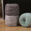 Glitter glitter mohair 50g com lã mohair oco fio spray cor mágica lágrimas azuis lã