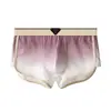 Direto da Fábrica Pacote com 2 Cuecas Boxer Masculinas de Algodão, Modernas de Cintura Baixa Respiráveis Slim-Fit, Adequadas para Todas as Estações, Venda Quente