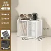 Soporte organizador para brochas de maquillaje, caja organizadora de cosméticos para tocador, soporte para brochas de labiales y sombras de ojos, soporte de escritorio para lápices de cejas