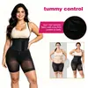 Modelador de corpo etiqueta de couro europeu cadarço justo levantamento de quadril modelador emagrecimento abdominal aperto abdominal camisola body modelador