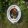 Fogão a Lenha Piquenique de Motorhome Utensílios de Cozinha Fogão a Lenha Fogão de Aquecimento a Carvão Equipamento de Camping Fogão de Piquenique Fogão a Lenha Pequena Fábrica
