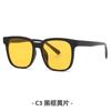 Gafas de sol cuadradas de moda 2024, mismo estilo que Gm, parasol para exteriores, cara delgada, gafas de sol marrones, venta al por mayor en stock