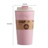 Taza de Bebida de Leche de Verano Juego de Tazas para Niños Doble Capa Horno de Microondas Taza para el Hogar Necesidades Diarias Transfronterizas