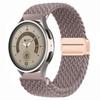 Fivela Magnética de Laço Pulseira de Relógio Trançada de Círculo Duplo Adequada para Relógios Samsung Huawei 20 22mm Pulseira de Pulso Magnética de Nylon