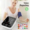 Dispositivo de Medición de Presión Arterial para el Hogar Recargable Tipo Brazo Superior Médico Transfronterizo con Pantalla Grande y Función de Voz Inteligente, Monitor Electrónico de Presión Arterial S272 de Comercio Exterior