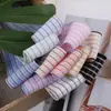 Cinta de cuadros de colores con borde fino para lazos de pelo hechos a mano para niños de bricolaje, decoración de ropa, zapatos, sombreros y cajas de regalo