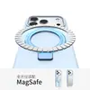 Adecuado para iPhone 18Pro, funda de teléfono con soporte, cubierta protectora de teléfono magnética de silicona líquida de color sólido