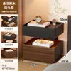 Mesita de noche pequeña para uso doméstico, Armario de almacenamiento, Estantería de almacenamiento, Mesita de noche para dormitorio de alquiler, Gabinete flotante