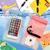 Bolsa à Prova d'Água para Celular, Capa de Natação com Tela Sensível ao Toque, Equipamento para Rafting, Artefato para Fotos Subaquáticas, Bolsa Selada Transparente, Snorkel para Fonte Termal