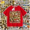 Edição Ouro Americana Shanhaijing Tongtengge Marca de Moda Infantil Roupa Camiseta de Manga Curta Infantil Camiseta Básica Top