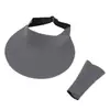 Sombrero de Sol Estilo Jiaoxia para Mujer, Sombrero de Sol de Ala Ancha Ultraligero de Verano con Parte Superior Abierta, Protección UV, Sombrero de Sol Sin Costuras