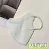 Máscara de Proteção Solar Refrescante para Adultos com Proteção para os Olhos, Máscara de Moda de Verão Lisa Descartável 3D, Embalada Individualmente, Frete Grátis