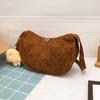 Bolsa de mão ocidental simples da moda, combina com tudo, pequena, para livro vermelho, grande capacidade, estilo coreano, nova bolsa de ombro mensageiro feminina para outono e inverno