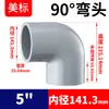 Rongsheng Estándar Americano Codo de Ángulo Recto 90 Grados CPVC Tubería de Suministro de Agua Química Industrial Accesorios de Tubería de Plástico PVC