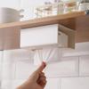 5Zw Venta al por Mayor Caja de Pañuelos Invertida para Cocina Toallitas Húmedas Almacenamiento de Pared Papel de Pañuelo de Pared Colgante Toallas de Papel Colgantes debajo de la Mesa
