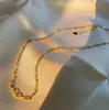 Colar Minimalista de Nicho Vazado Estilo Francês Corrente Clavícula, Moda de Luxo Leve, Sensação de Alto Padrão, Colar Versátil para Mulheres