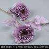 Flor artificial morada ceremonia de boda salón de bodas camino principal arreglo floral techo decoración arco de bienvenida hotel fila de flores flores falsas