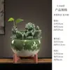Fuente de agua estilo chino con agua circulante, adecuada para sala de estar u oficina, una pieza decorativa para atraer riqueza, un regalo para inaugurar un negocio