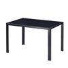 Mesa de Jantar Moderna Minimalista, Estilo Italiano Simples, Sala de Estar para Uma Pessoa, Adequada para Apartamentos Pequenos, Estilo Minimalista, Retangular, Simples