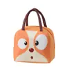 Bolsa Térmica de Tela Oxford, Hielo Espeso, Bolsa Portátil de Lonchera de Dibujos Animados, Bolsa de Almuerzo para Estudiantes y Trabajo, Bolsa de Picnic de Oxford para Mantener Fresco
