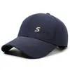 Gorra Aoteng Primavera y Otoño Nueva Gorra de Béisbol con Protección Solar para Hombres de Mediana Edad Gorra Simple Casual con Visera Gorra de Pato para Exteriores Moderna