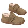 Nuevos Zapatos de Algodón para Mujer, Botas de Nieve con Velcro, Botines Ligeros y Cálidos, Botas Espesas de Terciopelo, Botas de Algodón Versátiles de Suela Suave para Mujer