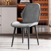 Silla con Respaldo Manicura Luz Taburete Nuevo Moderno Escandinavo Silla de Mesa de Comedor Simple Hogar Lujo Maquillaje Silla de Respaldo Viento Rojo 2023 Respaldo