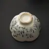 Taza de Té de Loto de la Suerte Ruyao Beige Taza de Maestro Juego de Té Kung Fu Taza Personal Especial de Cerámica para Cata de Té Taza de Invitado
