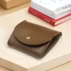 Cartera para Monedas Estilo Japonés Mini Estuche para Auriculares de Cuero Bestseller de Amazon Billetera Pequeña Cartera de Bolsillo Transfronteriza para Comercio Exterior