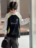 Camiseta de Manga Larga para Niños, Nuevo Estilo Primavera y Otoño 2026, Camiseta Básica Fresca y Elegante para Niños Mayores, Sudadera Camiseta de Primavera para Niños