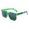 2023 nuevos gafas de mosaico gafas de sol personalizadas gafas de sol de píxeles al por mayor tendencia personalizada moda gafas de sol de marca grande