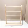 Soporte de Exhibición de Joyería de Mostrador Transfronterizo de Madera, Soporte de Exhibición para Pulseras y Pulseras de Hilo, Accesorios de Exhibición para Llaveros de Joyería para Montaje de Puesto