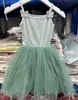 Vestido de mariposa transfronterizo para niñas, vestido de princesa para la playa, vestido de tutú para bebé de colores dulces, Falda para niña