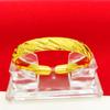 Pulseira aberta Vietnam dourada 10n estrelada feminina ouro de imitação chuveiro de meteoros pulseira brilhante joias de casamento atacado