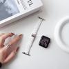Adecuado para Apple Applewatch de generación S8 correa de reloj láser traje acrílico Glacier iwatchse correa de reloj
