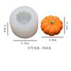 Halloween 3D Abóbora Fantasma Molde de Silicone Abóbora Boneca Chocolate Abóbora Mousse Bolo Molde de Gesso