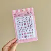 Lindas Pegatinas para Uñas Sanrio para Niños, Pegatinas de Uñas Desgastables, Parches para Uñas de Kuromi, Juguetes de Dibujos Animados para Niños