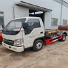 Foton Pequeno Card Star 3 Quadrado Diesel Braço Gancho Caminhão de Lixo Fabricantes Atacado em Estoque 3 Quadrado Compartimento Removível Lixo