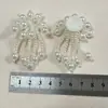 Novos Patches de Tecido em Forma de Estrela com Strass, Patches de Estrela de Cinco Pontas Grandes e Pequenos, Patches Decorativos Infantis Feitos à Mão com Miçangas, Acessórios para Roupas